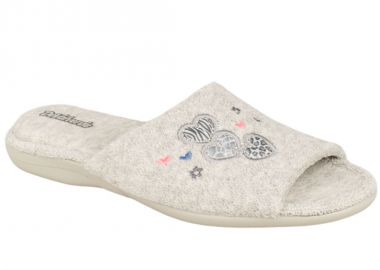 Παντόφλες γυναικείες | Υφασμάτινες | DeValverde | 516500 | Γκρι - DeValverde - 